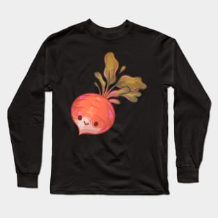 Happy Little Red Radish Long Sleeve T-Shirt